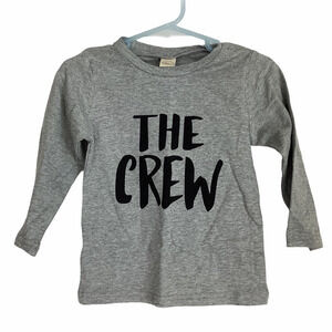 Shishifang Heathered Gray The Crew L/S T-Shirt